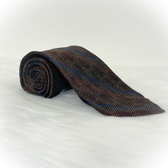 💕Very Handsome Multicolored Mens Silk Necktie💕 - Picture 10 of 12